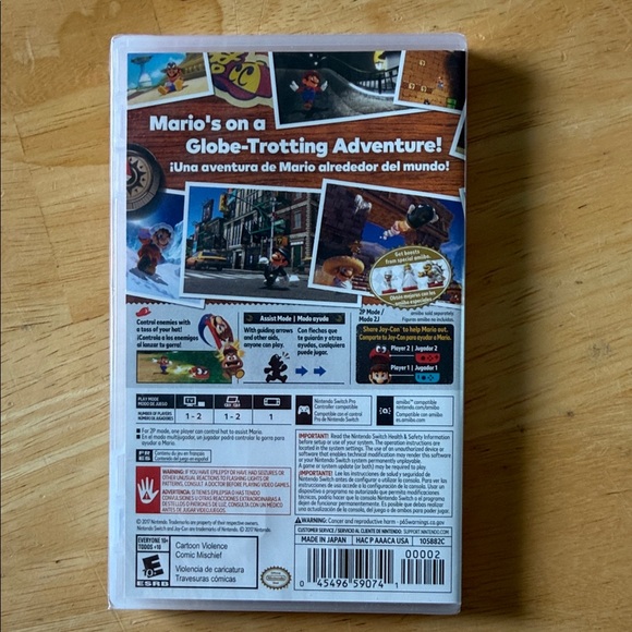 Nintendo Super Mario Odyssey Game for Nintendo Switch - Brand New / Sealed - Picture 3 of 4